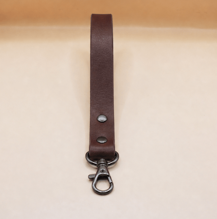Brown Mini BDSM Leather Leash