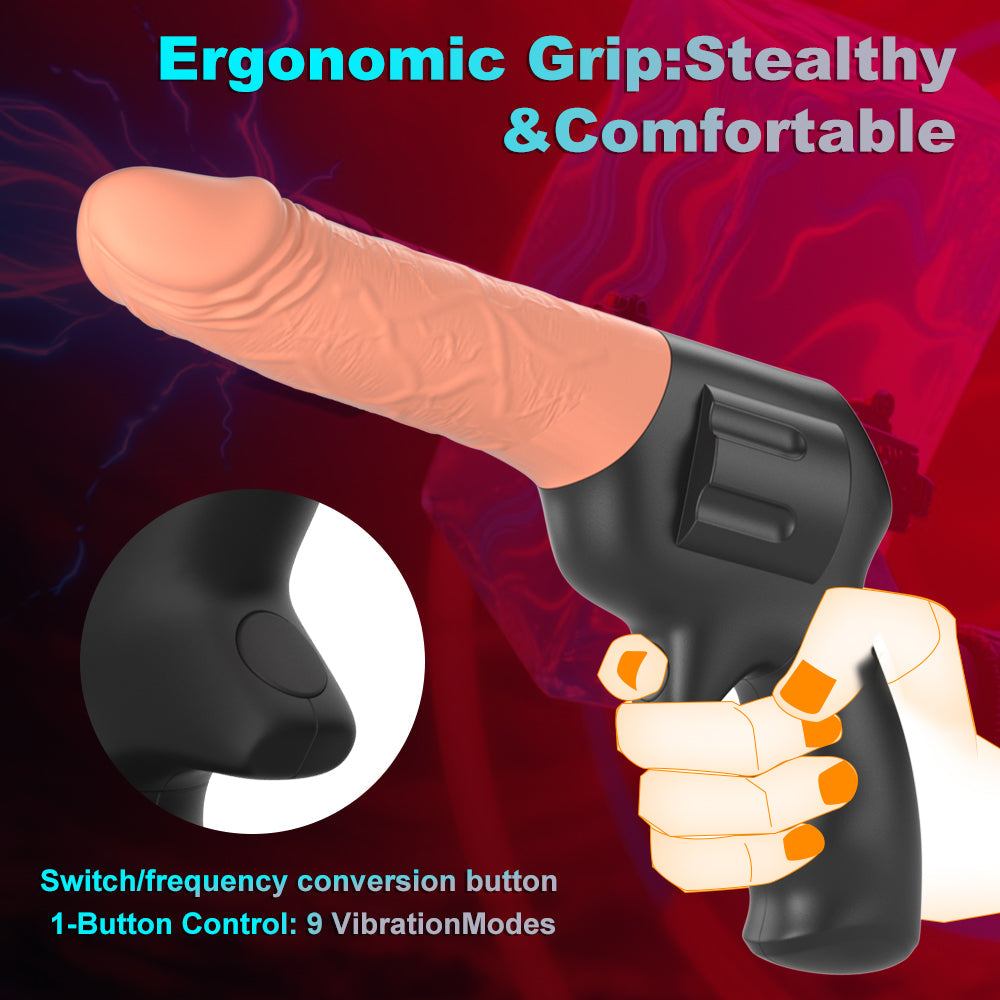 Gun Rotating & Thrusting Realistic Dildo