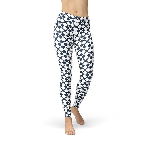 Geometric Tile Leggings