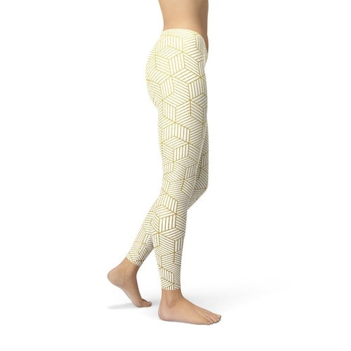 Geometric Cubes Leggings