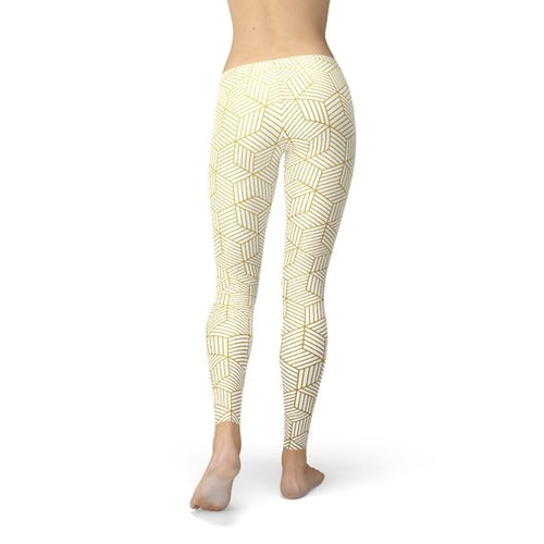 Geometric Cubes Leggings