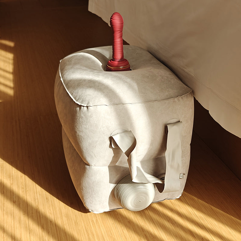 ZQ Inflatable Sex Pillow Chair for Vibrators & Sex Machines