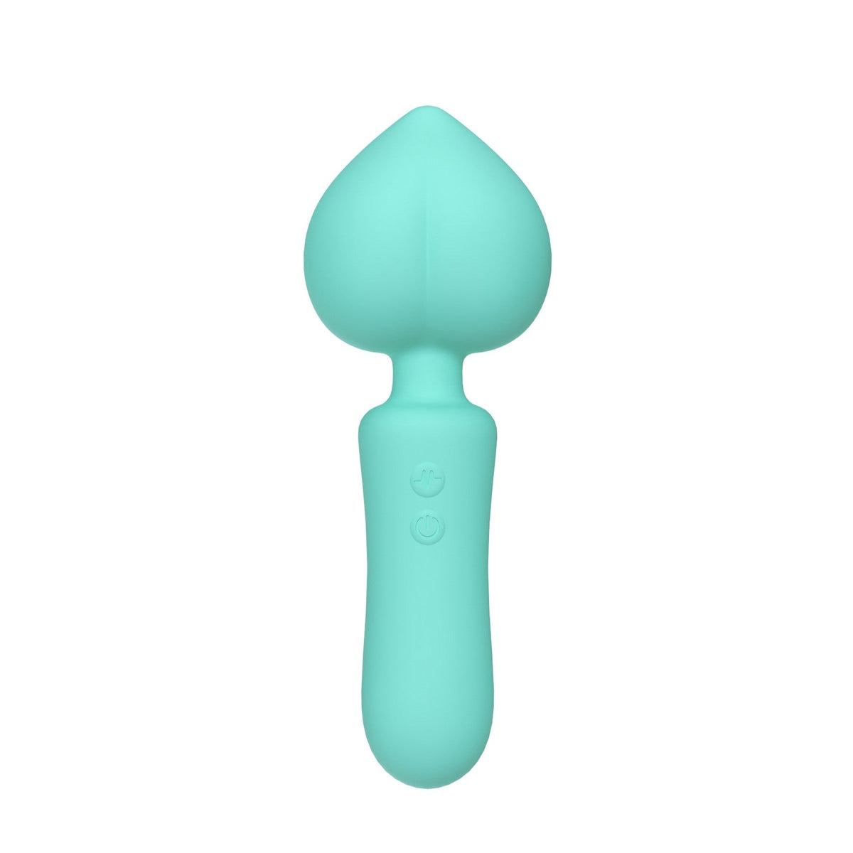 Peach Clitoral Mini AV Wand Vibrator