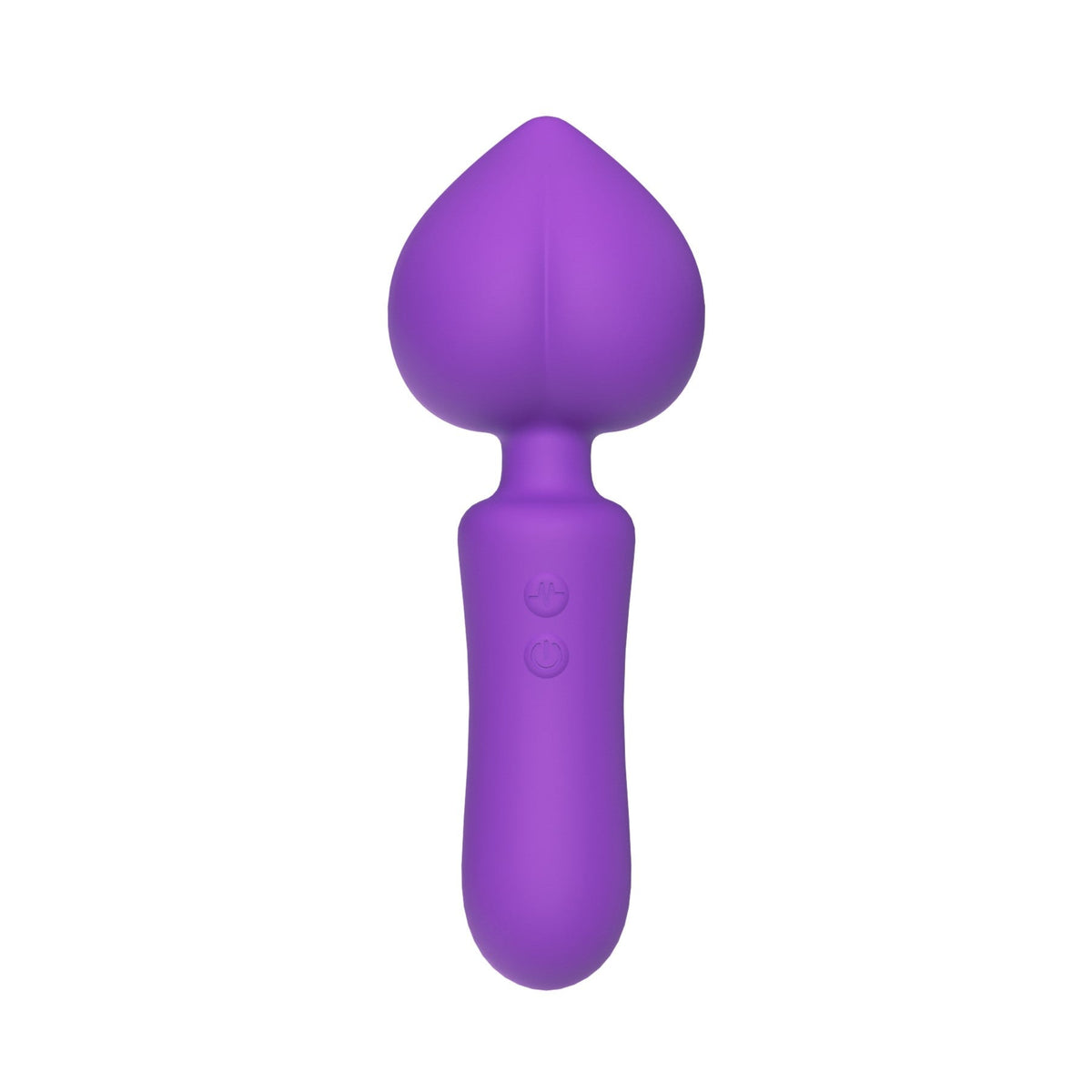 Peach Clitoral Mini AV Wand Vibrator