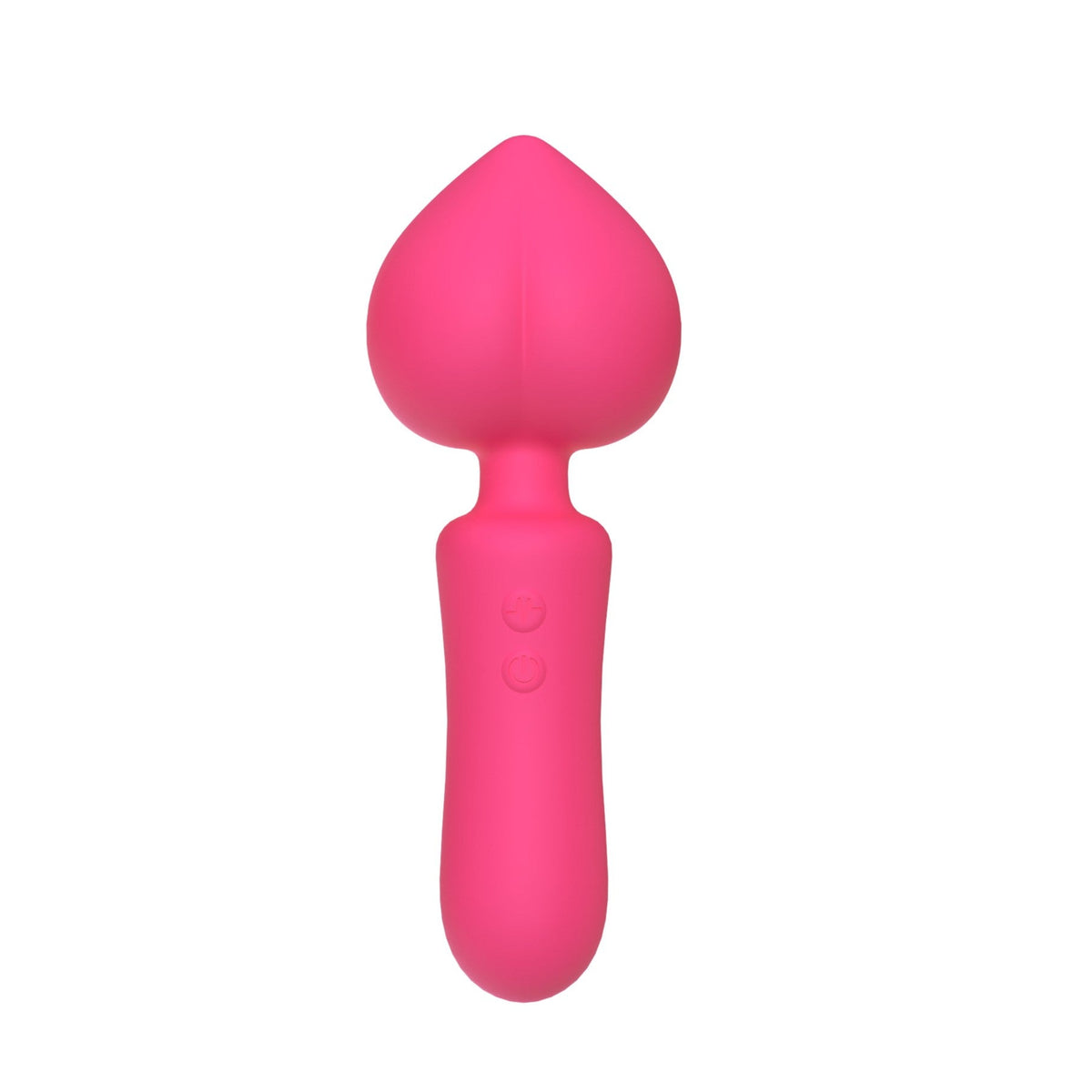 Peach Clitoral Mini AV Wand Vibrator