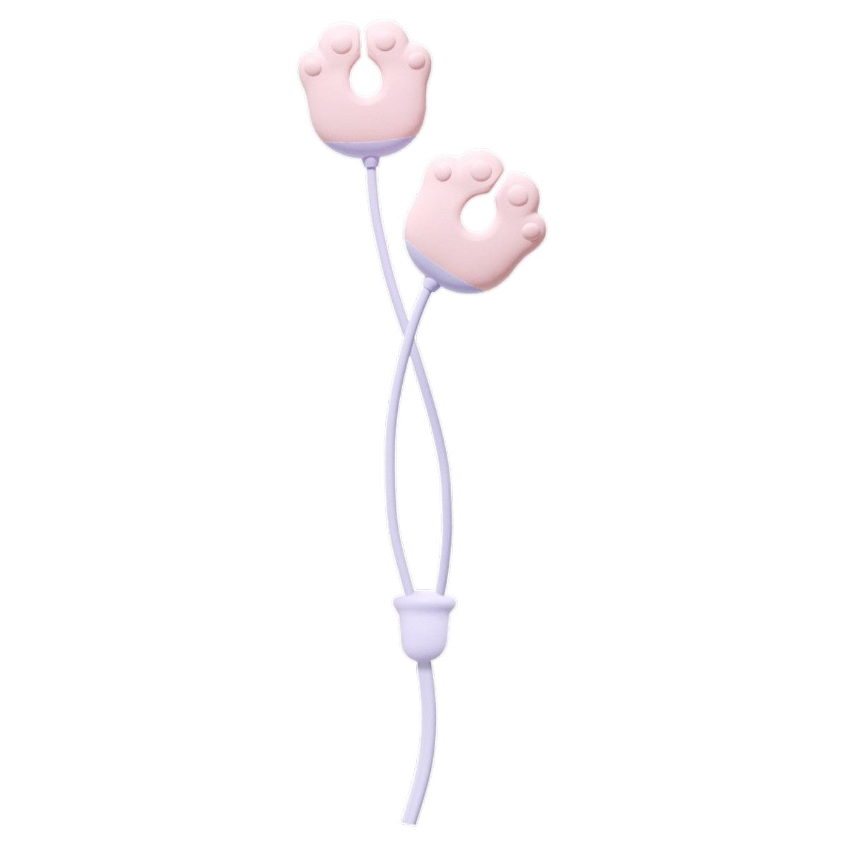 POPOCAT Mini AV Wand Vibrator with G-Spot Vibrator & Nipple Clamps App Controlled