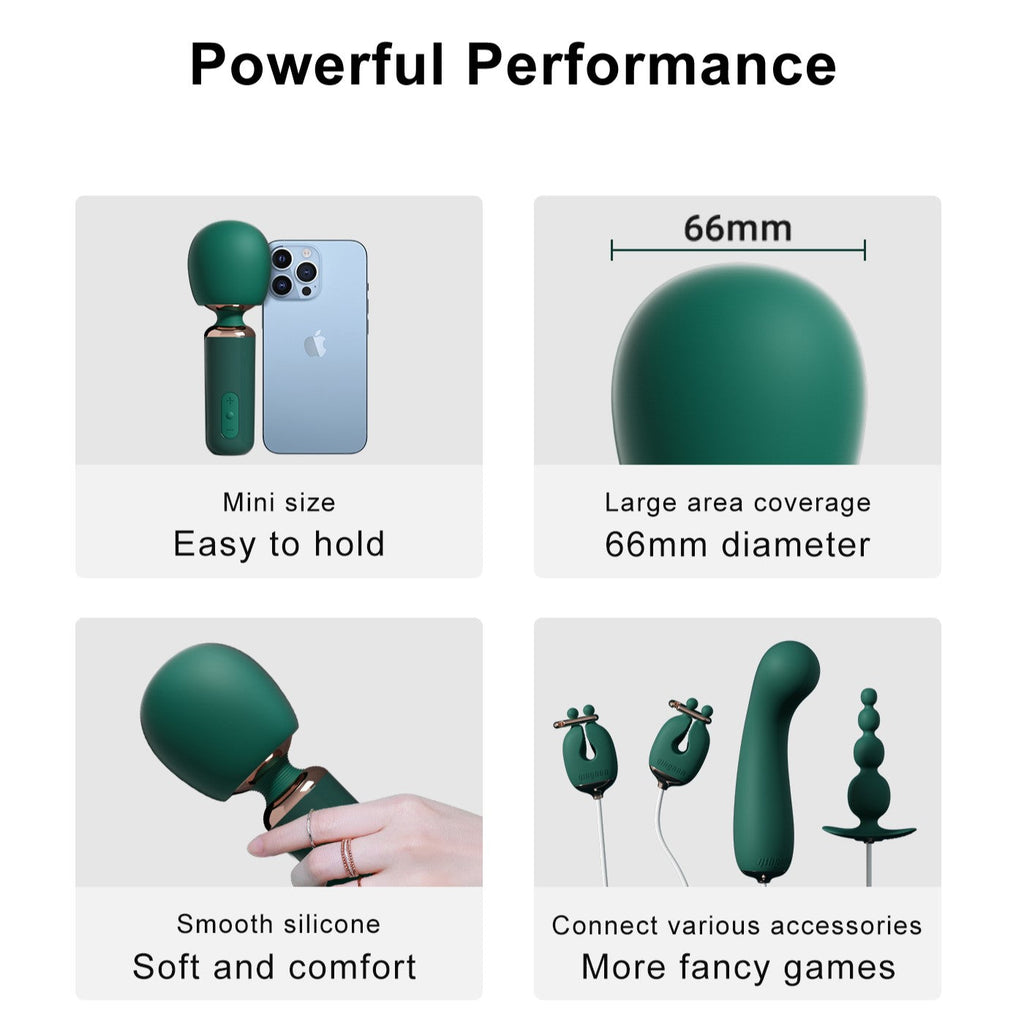 QINGNAN #5 Powerful Mini AV Wand Vibrator