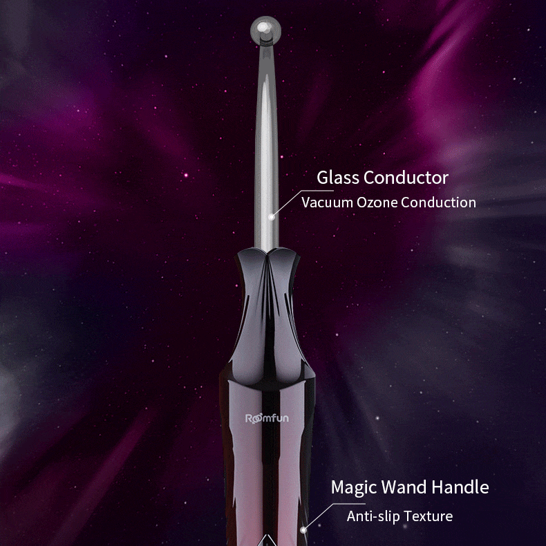 Roomfun Magic Wand Electric Shock BDSM Whip