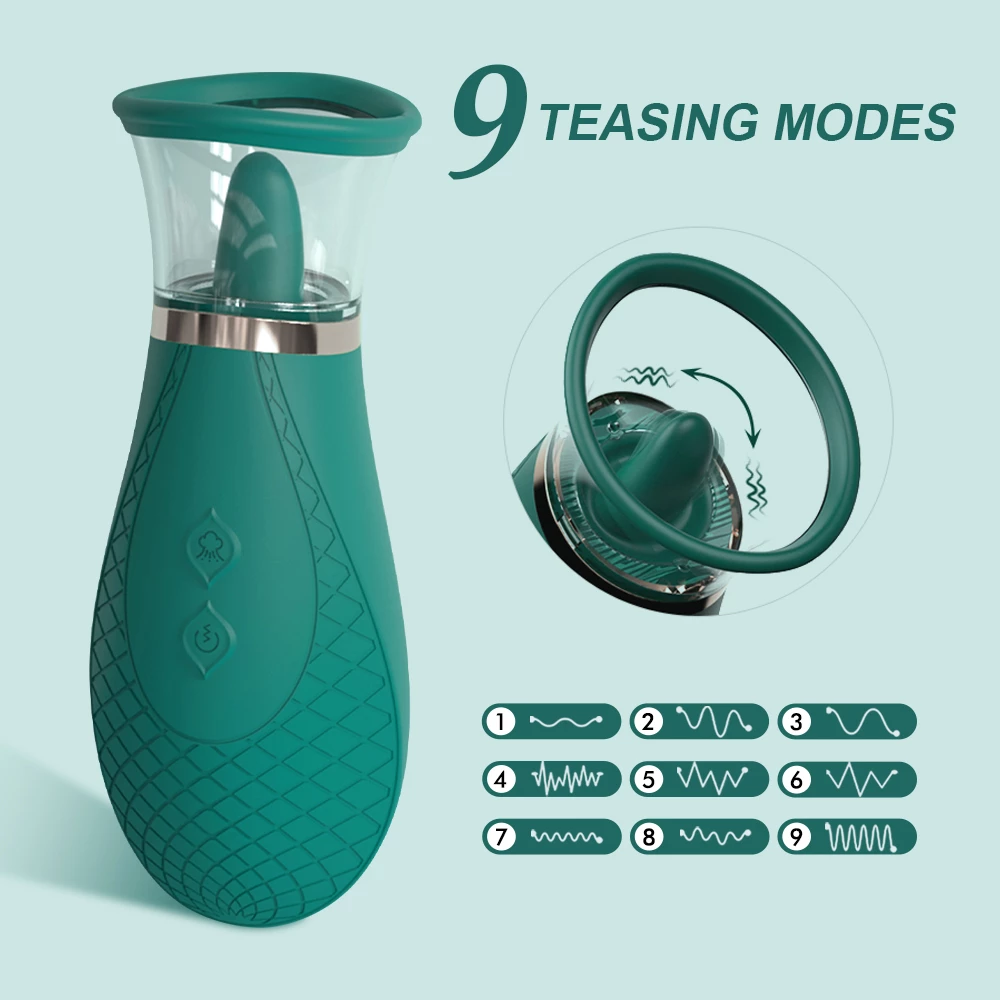 Scioness Clitoral Sucking & Licking Vibrator