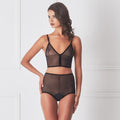 Sheer Mesh Lingerie Set