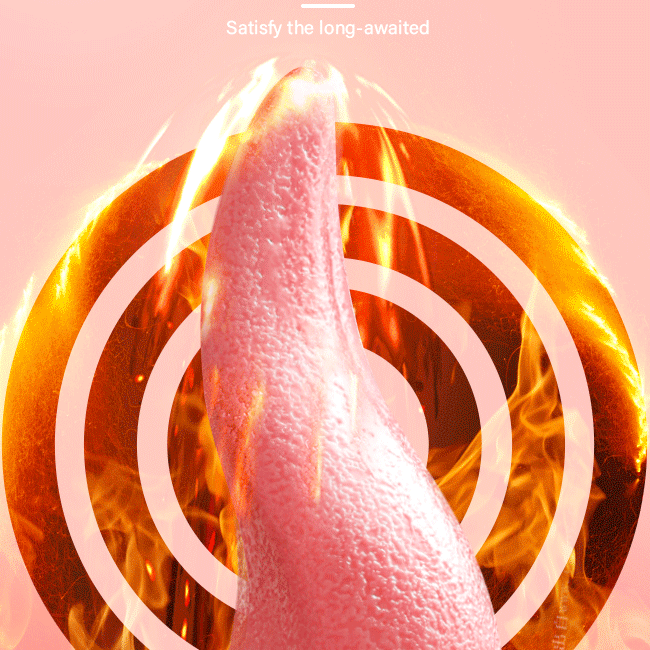 ZQ Tongue-Licking & Heating Clit Vibrator